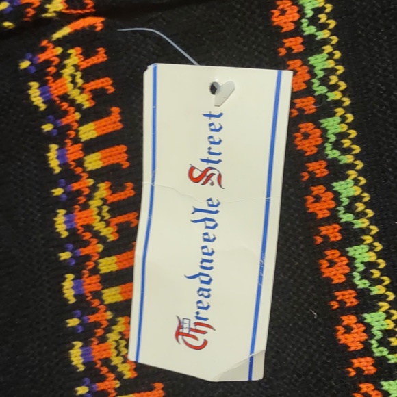 Vintage nwt threadneedle street  made in USA acrylic sweater sz m - Picture 2 of 6